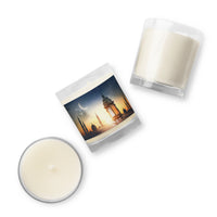 Ramadan Inspired Glass Candle (Unscented)