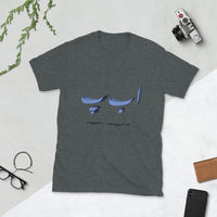 Dark Slate Gray 3D Urdu Alphabets - Men's T-Shirt