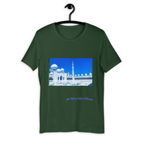 Dark Slate Gray Men's Sheikh Zayed Grand Mosque Short-Sleeve T-Shirt