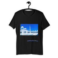 Dodger Blue Men's Sheikh Zayed Grand Mosque Short-Sleeve T-Shirt