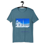 Slate Gray Men's Sheikh Zayed Grand Mosque Short-Sleeve T-Shirt