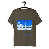 Royal Blue Men's Sheikh Zayed Grand Mosque Short-Sleeve T-Shirt