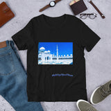 Dodger Blue Men's Sheikh Zayed Grand Mosque Short-Sleeve T-Shirt