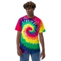 Oversized Tie-Dye T-Shirt for Men