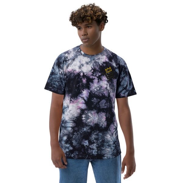 Oversized Tie-Dye T-Shirt for Men